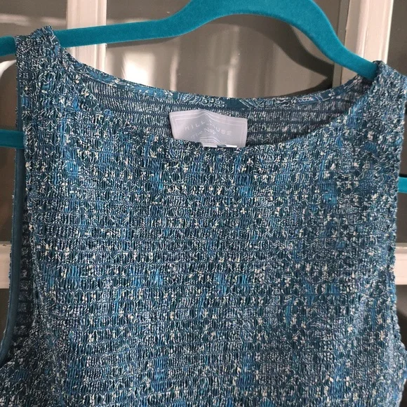 Hill House Blue Maxi Cosima Dress Navy Trellis - Picture 6 of 8